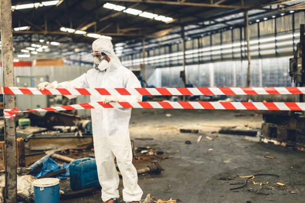 Professional Drug Lab Cleanup technician working in Davis, SD